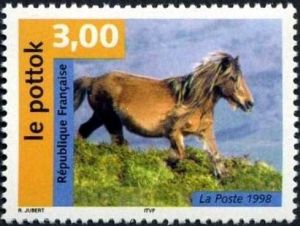 timbre N° 3184, Nature de France : Chevaux, Le Pottok