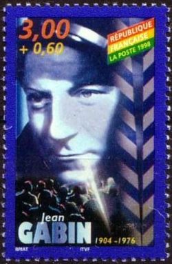 timbre N° 3189, Acteur de cinéma - Jean Gabin 1904-1976