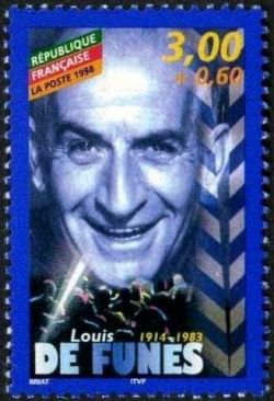  Acteur de cinéma - Louis de Funès (1914-1983) 