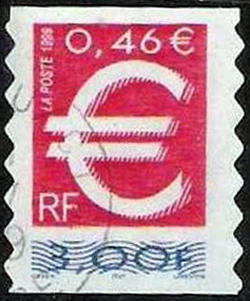 timbre N° 3215, Le timbre Euro