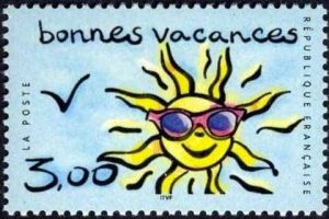 timbre N° 3241, Timbre « Bonnes vacances »