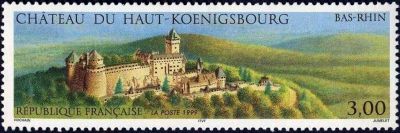 timbre N° 3245, Château du Haut-Koenigsbourg