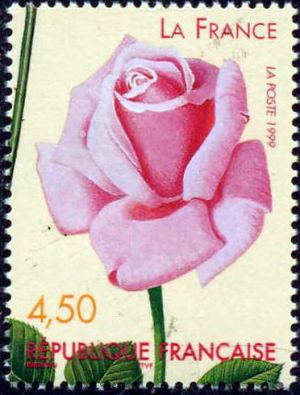 timbre N° 3250, Congrès mondial des roses anciennes à Lyon