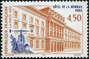 timbre N° 3252, Hotel de la monnaie à Paris