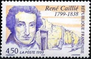 timbre N° 3257, René Caillié (1799-1838) explorateur