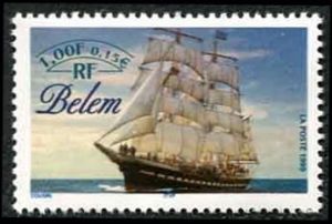 timbre N° 3274, Armada du siècle Rouen 1999 - Le Belem