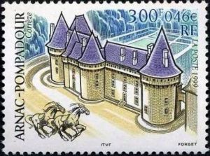 timbre N° 3279, Arnac Pompadour (Corrèze)