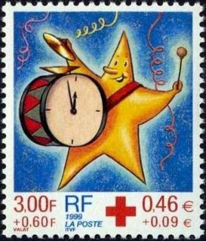 timbre N° 3288, Croix Rouge Fêtes de fin d'année