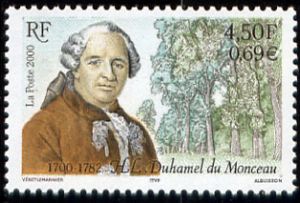 timbre N° 3328, Henri-Louis Duhamel du Monceau (1700-1782) ingénieur et agronome