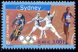 timbre N° 3340, Jeux olympiques de Sydney (Australie)