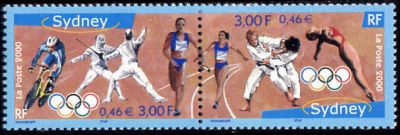 timbre N° 3340A, Jeux olympiques de Sydney (Australie)