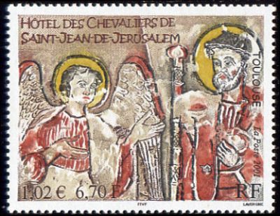 timbre N° 3385, Hotel des chevaliers de Saint-Jean-de-Jérusalem