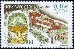 timbre N° 3387, Besançon (Doubs)