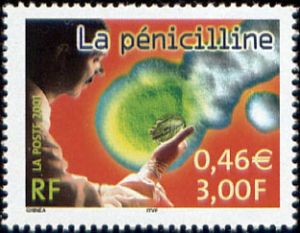 timbre N° 3422, Le siècle au fil du timbre : Sciences, La pénicilline