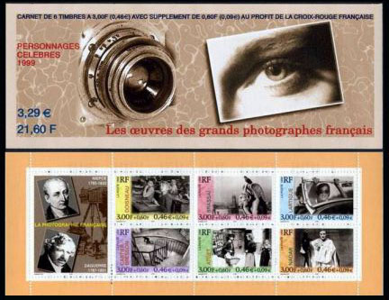 timbre N° BC3268, La bande carnet : Personnages célèbres