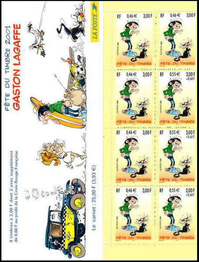 timbre N° BC3370a, La bande carnet :  Fête du timbre