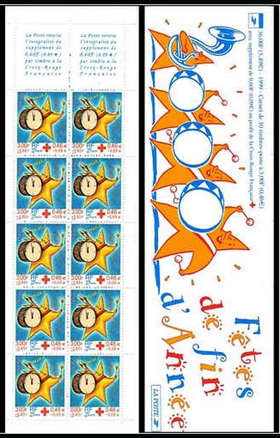 timbre Carnet croix rouge N° 2048, Carnet Croix Rouge