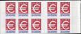 timbre N° BC3215A, La bande carnet :  Le timbre Euro