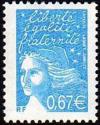  Marianne de Luquet 0,67 € turquoise 