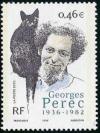 20ème anniversaire de la mort de l'écrivain Georges Perec (1936-1982) écrivain et verbicruciste 