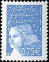  Marianne du 14 Juillet 0,75 € bleu clair 