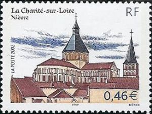 timbre N° 3478, La Charité-sur-Loire (Nièvre) en Bourgogne-Franche-Comté