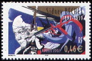 timbre N° 3501, Grands interprètes de jazz, Sidney Bechet 1897-1959