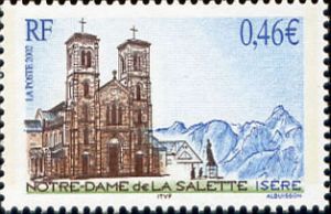 timbre N° 3506, Notre-Dame de la Salette (Isère)
