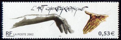 timbre N° 3507, L'art chorégraphique