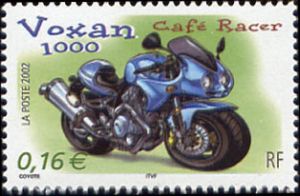 timbre N° 3512, Série motos, Voxan 1000 Café Racer