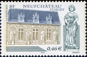 timbre N° 3525, NeufChâteau (Vosges)