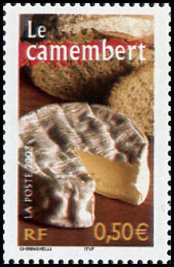 timbre N° 3562, La France à vivre, Le camembert
