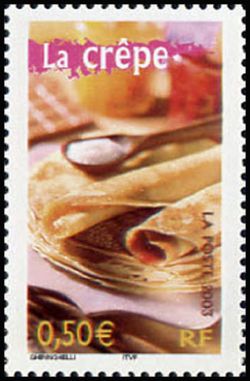 timbre N° 3566, La France à vivre, La crêpe