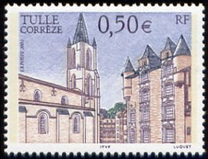 timbre N° 3580, Tulle (Corrèze)