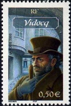 timbre N° 3588, Personnages célèbres de la littérature française, Vidocq