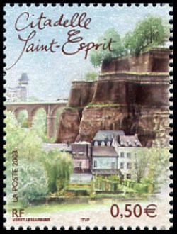 timbre N° 3625, Capitales européennes - Luxembourg, Citadelle Saint-Esprit