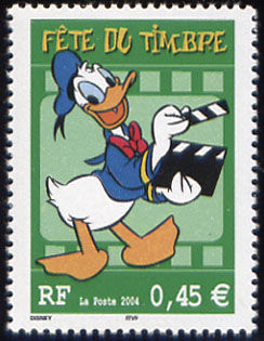 timbre N° 3642, Fête du timbre, Donald