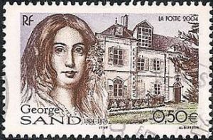 timbre N° 3645, Bicentenaire de la naissance de l'écrivain George Sand (1804-1876)