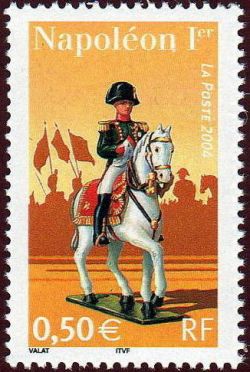 timbre N° 3683, Napoléon 1er à cheval