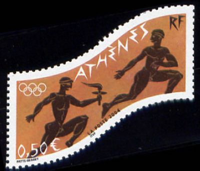 timbre N° 3687, Jeux olympiques d'été à Athènes (Grèce)