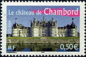 timbre N° 3703, La France à voir Le château de Chambord