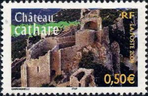 timbre N° 3710, La France à voir Château Cathare