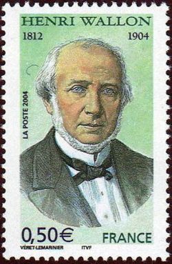 timbre N° 3729, Centenaire de la mort d'Henri Wallon (1812-1904) historien et homme politique