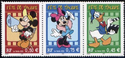 timbre N° T3641a, Fête du timbre, Mickey
