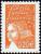timbre N° 3447, Marianne de Luquet 0,20 € orange