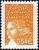 timbre N° 3452, Marianne de Luquet 0,64 € orange foncé