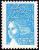 timbre N° 3453, Marianne de Luquet 0,67 € turquoise