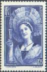 timbre N° 388, Champenoise coiffée du toquat