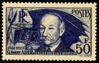 timbre N° 398, Clément Ader (1841-1925) ingénieur français, pionnier de l'aviation