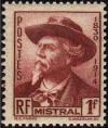 timbre N° 495, Frédéric Mistral (1830-1914) écrivain et lexicographe français de langue d'oc